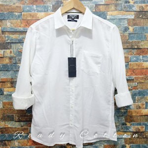 Men Shirt White Solid Cotton | Full Sleeve Best Price In Bangladesh