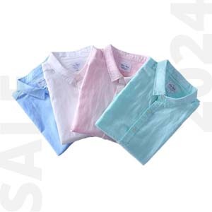 Men's Shirt Oxford Cotton 4 Pcs Combo Pack