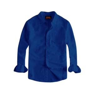 Royal Blue Color Cotton Shirt for Men
