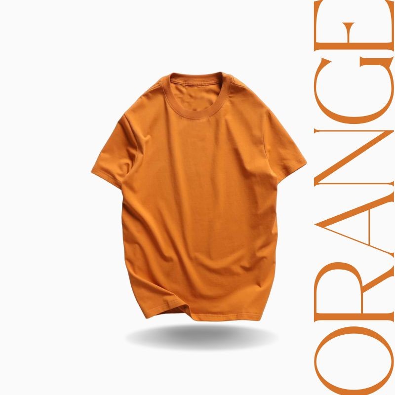 Orange T-shirt Men's Outfit | Ready Cotton